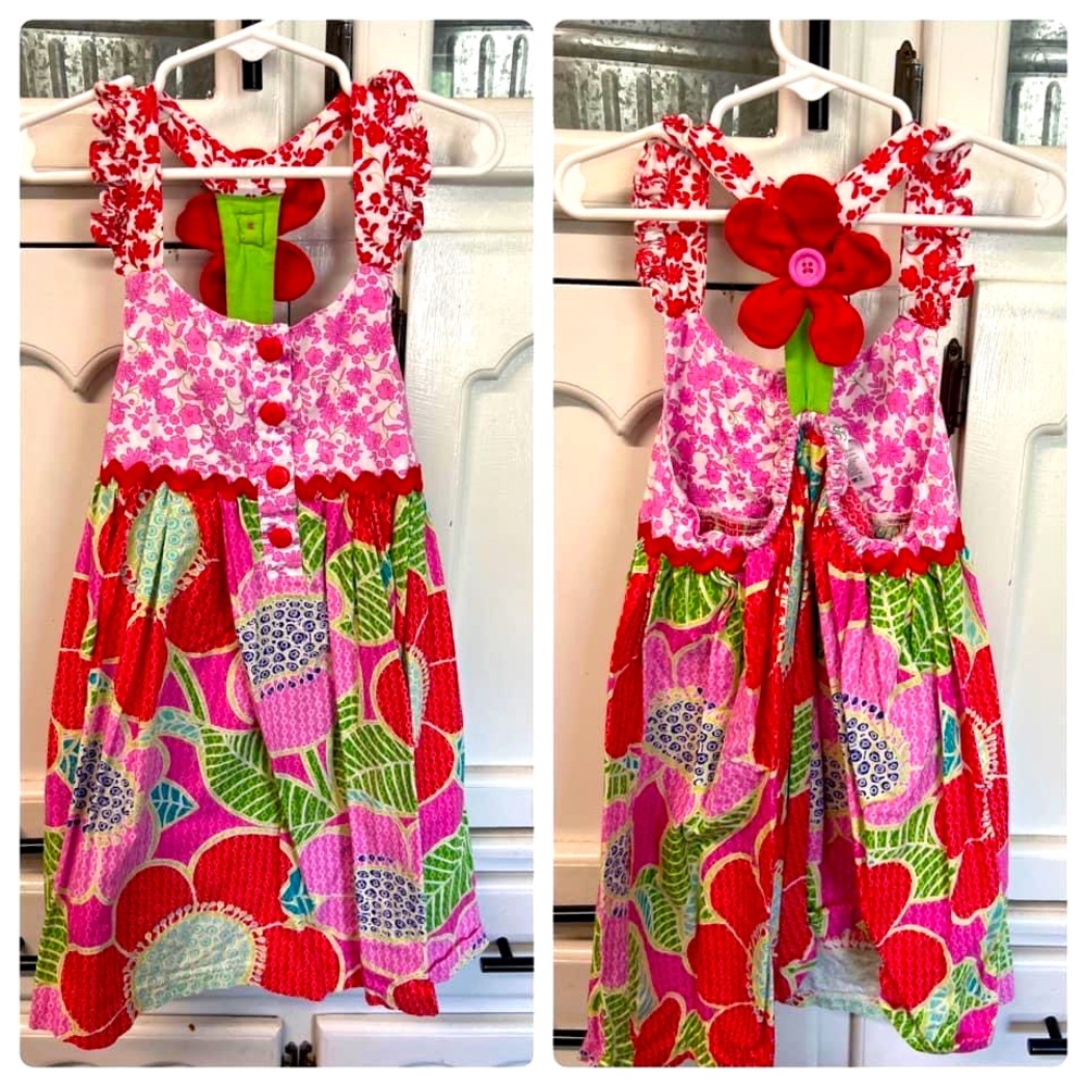 Adorable flower dress